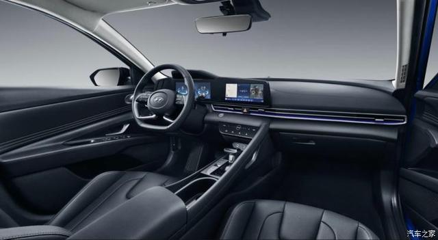 沉浸式座艙 北京現(xiàn)代發(fā)布新伊蘭特官圖