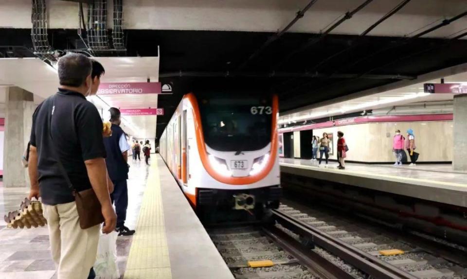 ?墨西哥城地鐵1號線。中國中車供圖。