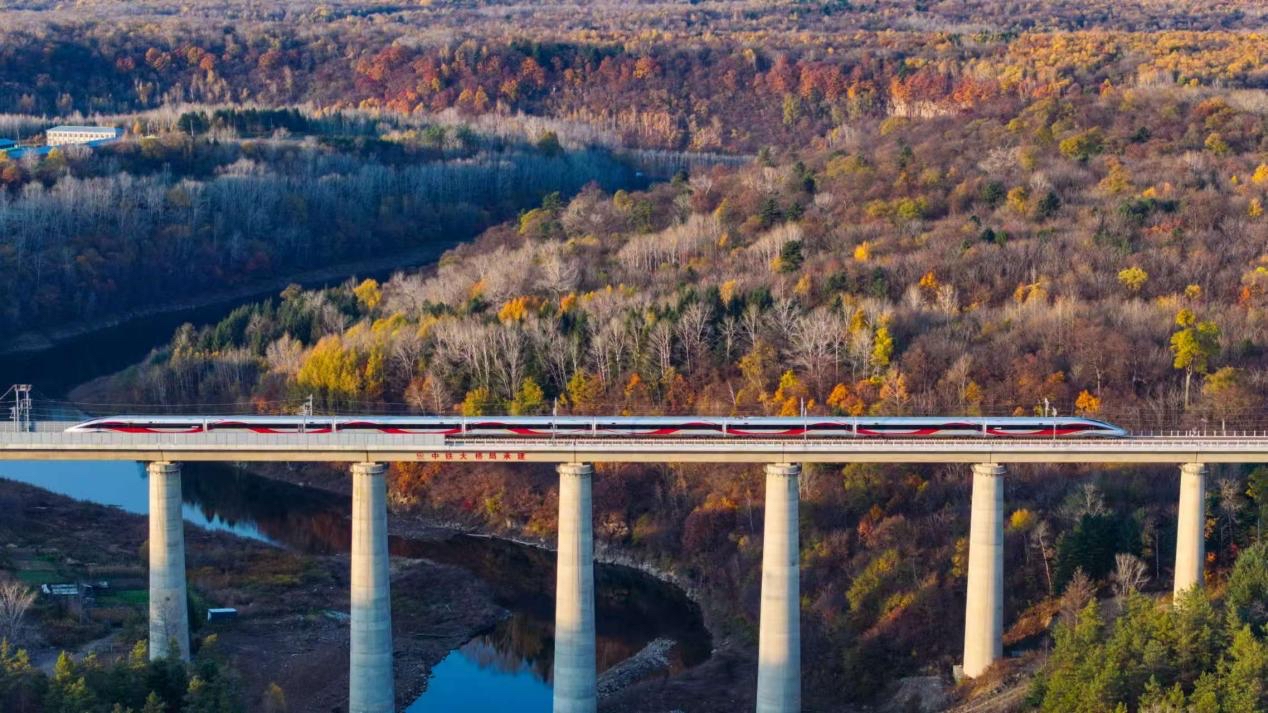 沈白高鐵正式開通運(yùn)營。受訪方供圖